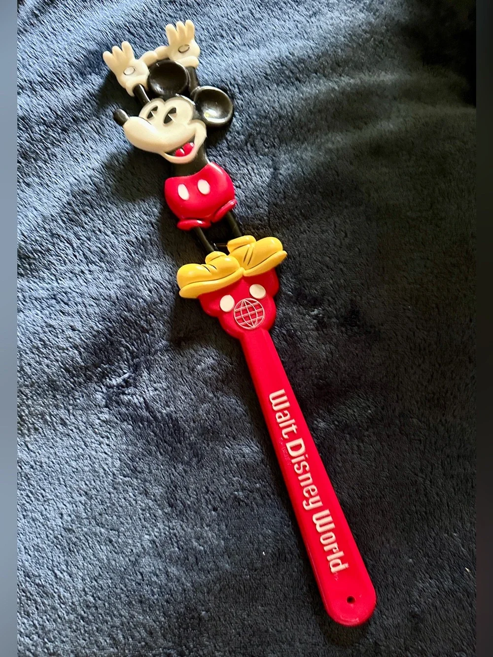 Walt Disney World Mickey Mouse Back Scratcher with Original Stickers
